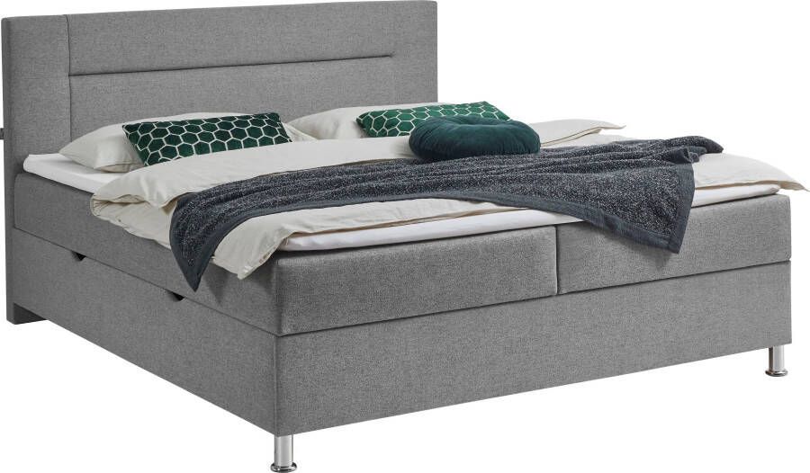 INOSIGN Boxspring Escalon met opbergruimte inclusief topper beschikbaar in de breedtes 120x200 cm en 180x200 cm - Foto 8