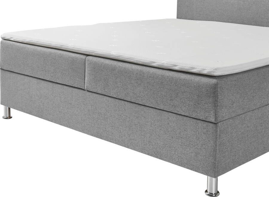 INOSIGN Boxspring Escalon met opbergruimte inclusief topper beschikbaar in de breedtes 120x200 cm en 180x200 cm