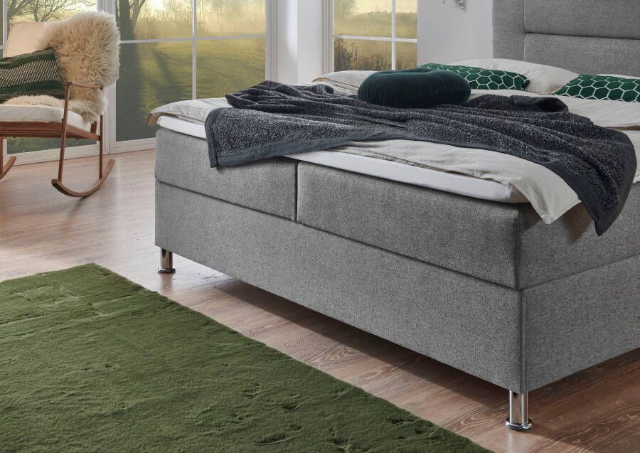 INOSIGN Boxspring Escalon met opbergruimte inclusief topper beschikbaar in de breedtes 120x200 cm en 180x200 cm - Foto 3