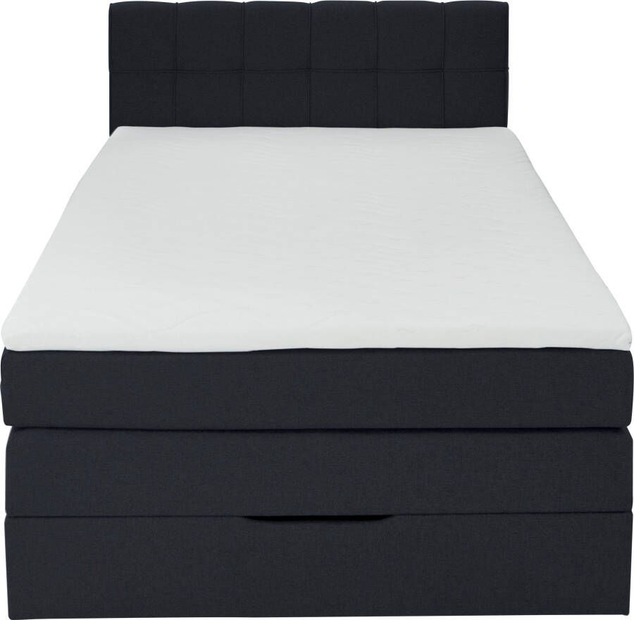 INOSIGN Boxspring Fornoli incl. topmatras en bedkist h3 in twee matrassoorten