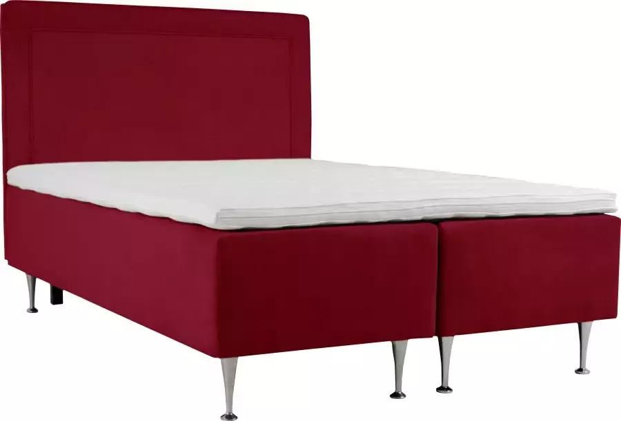 INOSIGN Boxspring Hacer Topmatras H2 of H3 en in breedte 70 80 90 120 140 160 180 ter keuze - Foto 3