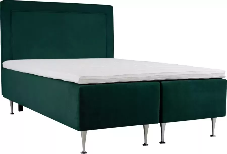 INOSIGN Boxspring Hacer Topmatras H2 of H3 en in breedte 70 80 90 120 140 160 180 ter keuze - Foto 3