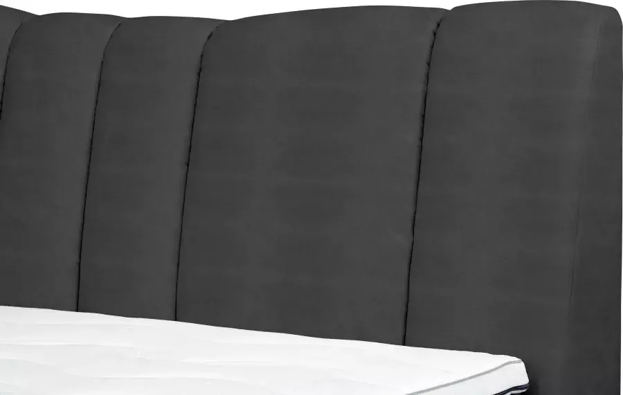 INOSIGN Boxspring Hailey nieuw hoofdbord: luxueus zacht verdikt!