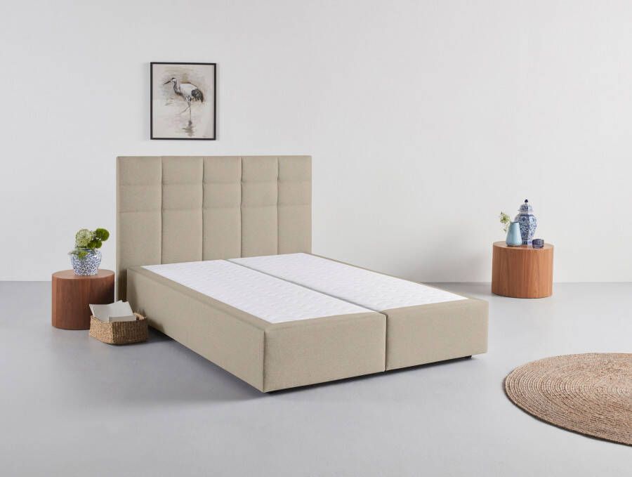 INOSIGN Boxspring OVALO optioneel met bedbox verkrijgbaar in h2 h3 & h4 - Foto 2