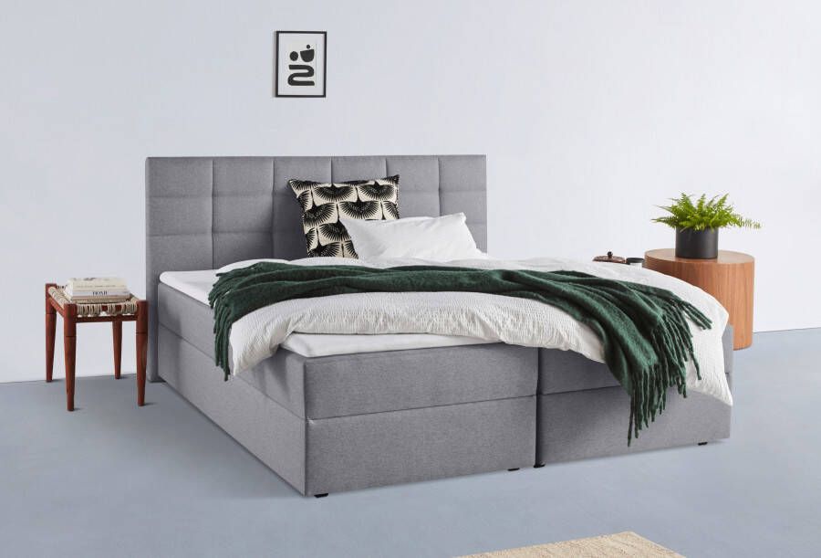 INOSIGN Boxspring OVALO optioneel met bedbox verkrijgbaar in h2 h3 & h4 - Foto 3