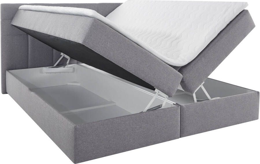 INOSIGN Boxspring OVALO optioneel met bedbox verkrijgbaar in h2 h3 & h4 - Foto 6