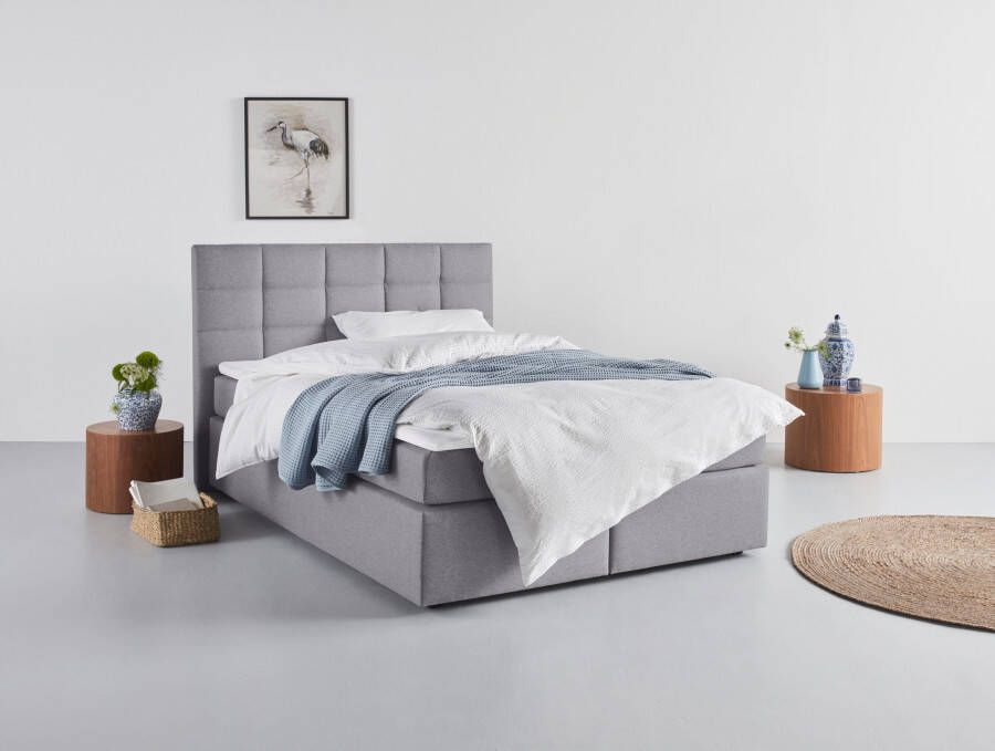 INOSIGN Boxspring OVALO optioneel met bedbox verkrijgbaar in h2 h3 & h4 - Foto 2