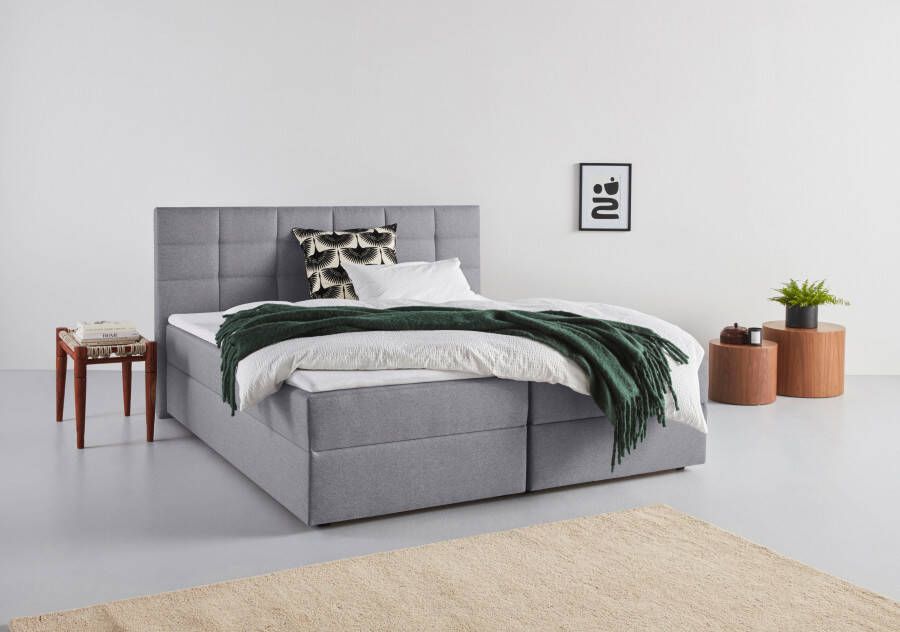 INOSIGN Boxspring OVALO optioneel met bedbox verkrijgbaar in h2 h3 & h4 - Foto 3