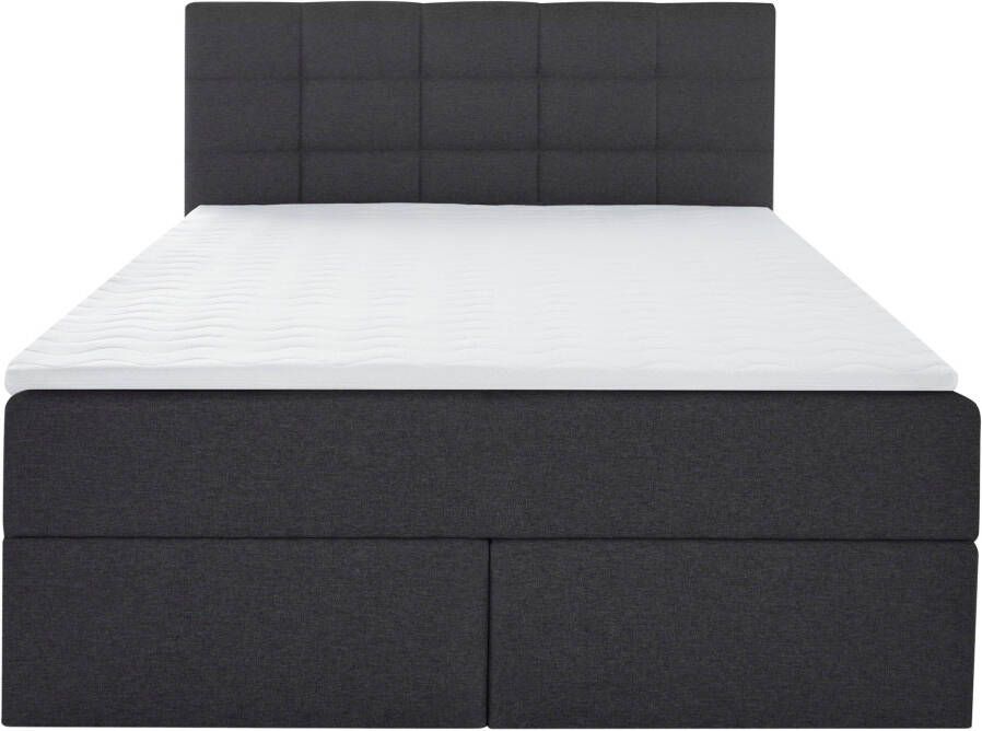 INOSIGN Boxspring OVALO optioneel met bedbox verkrijgbaar in h2 h3 & h4 - Foto 3