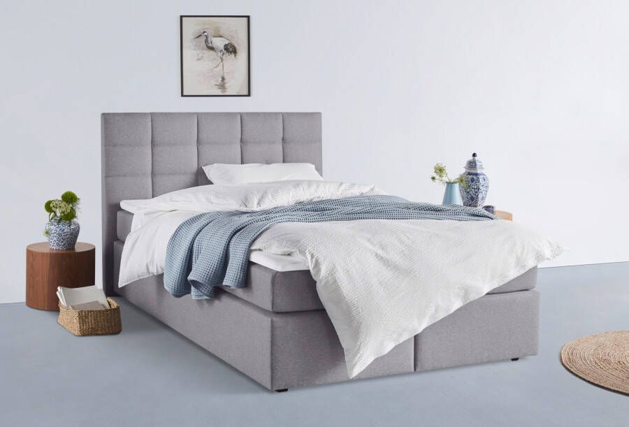 INOSIGN Boxspring OVALO optioneel met bedbox verkrijgbaar in h2 h3 & h4 - Foto 5