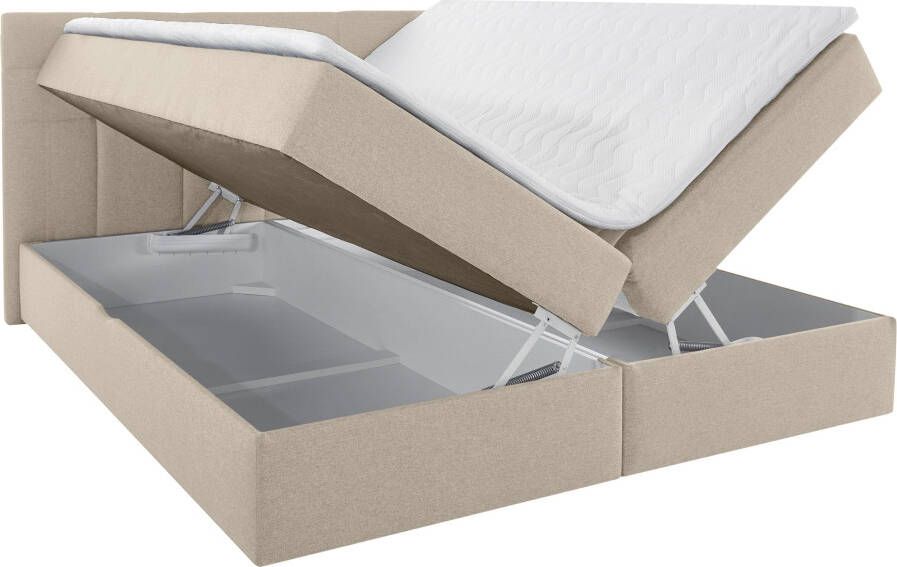 INOSIGN Boxspring OVALO optioneel met bedbox verkrijgbaar in h2 h3 & h4 - Foto 4