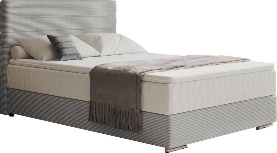 Mr. Couch Boxspring Stratus 2 incl. matrassen en bedlades