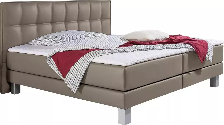 INOSIGN Boxspring Tavira in 4 breedten 4 kleuren en 3 matrassoorten incl. topmatras - Foto 2