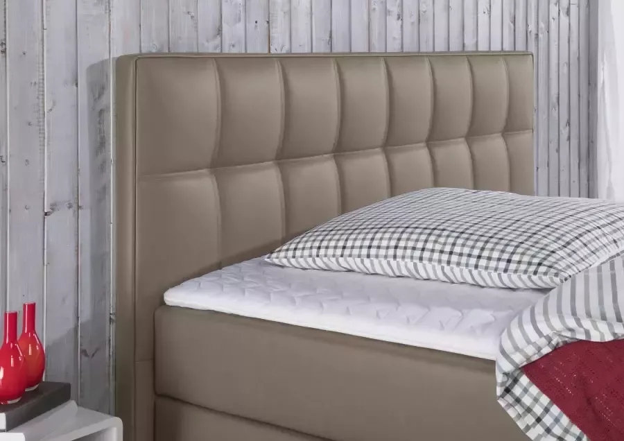 INOSIGN Boxspring Tavira in 4 breedten 4 kleuren en 3 matrassoorten incl. topmatras - Foto 1