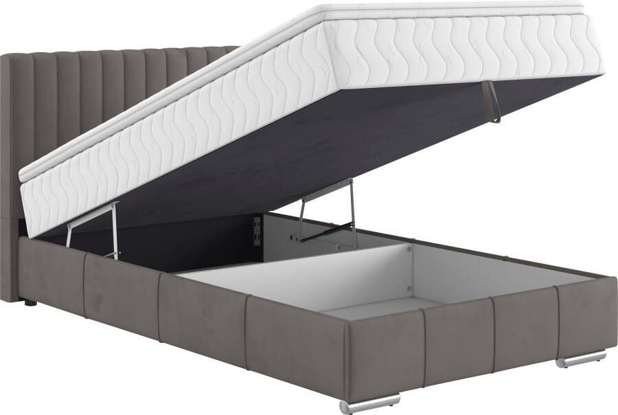 INOSIGN Boxspring Thor mit Bettkasten inkl. Matratze Topseller Topmatras en sierkussen in verschillende hardheden beschikbaar - Foto 2