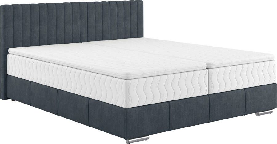 INOSIGN Boxspring Thor met bedlade incl. matras Topmatras en sierkussen in verschillende hardheden beschikbaar - Foto 3