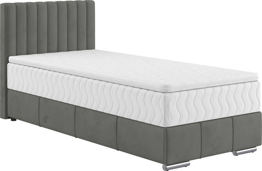 INOSIGN Boxspring Thor met bedbodem incl. matras topverkoper Topmatras en sierkussen in verschillende hardheden beschikbaar - Foto 3