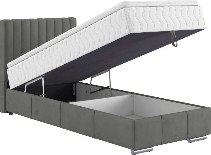 INOSIGN Boxspring Thor met bedbodem incl. matras topverkoper Topmatras en sierkussen in verschillende hardheden beschikbaar - Foto 2