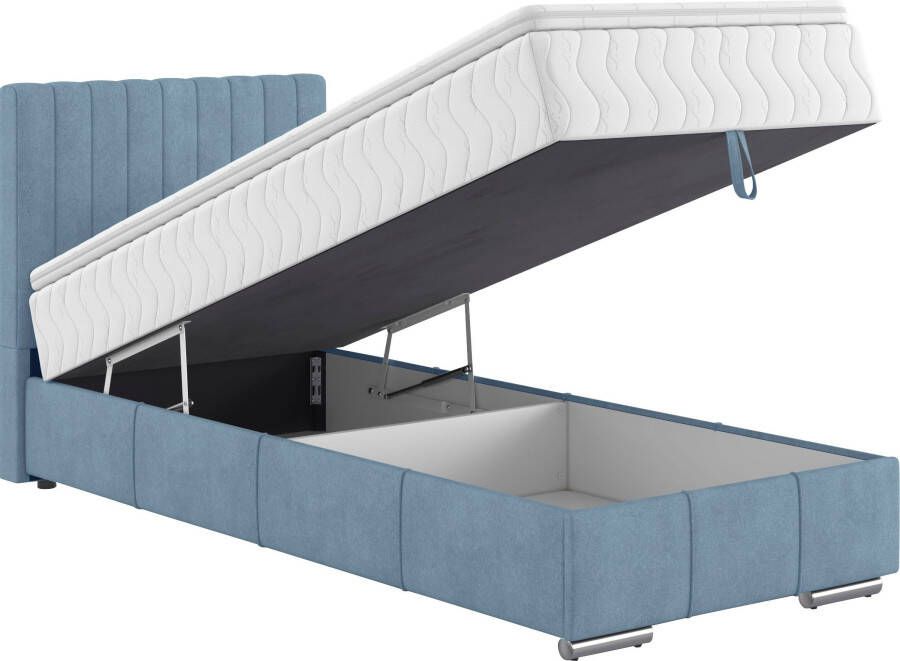 INOSIGN Boxspring Thor met bedbodem incl. matras topverkoper Topmatras en sierkussen in verschillende hardheden beschikbaar - Foto 2