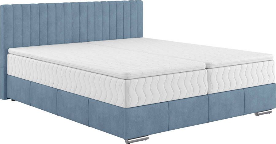 INOSIGN Boxspring Thor met bedbodem incl. matras topverkoper Topmatras en sierkussen in verschillende hardheden beschikbaar - Foto 3