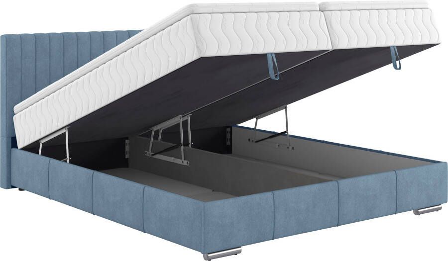 INOSIGN Boxspring Thor met bedbodem incl. matras topverkoper Topmatras en sierkussen in verschillende hardheden beschikbaar - Foto 2