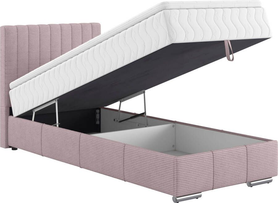 INOSIGN Boxspring Thor met bedbodem incl. matras topverkoper Topmatras en sierkussen in verschillende hardheden beschikbaar - Foto 2