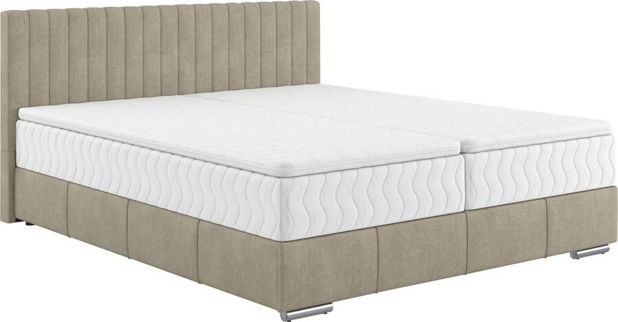 INOSIGN Boxspring Thor met bedbodem incl. matras topverkoper Topmatras en sierkussen in verschillende hardheden beschikbaar - Foto 3