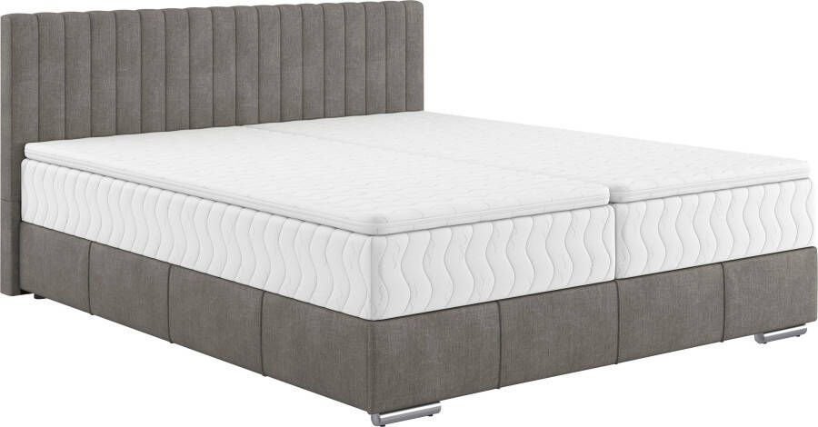 INOSIGN Boxspring Thor met bedbodem incl. matras topverkoper Topmatras en sierkussen in verschillende hardheden beschikbaar - Foto 3