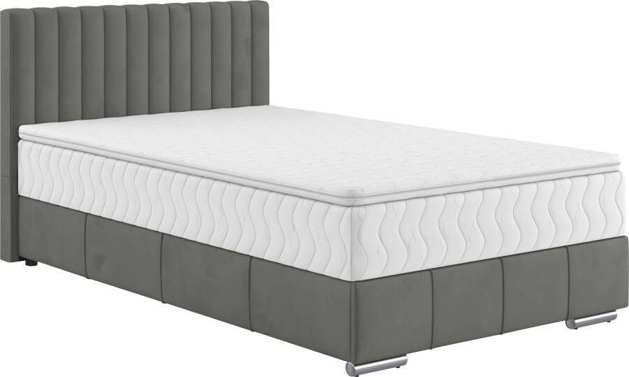 INOSIGN Boxspring Thor met bedbodem incl. matras topverkoper Topmatras en sierkussen in verschillende hardheden beschikbaar - Foto 3