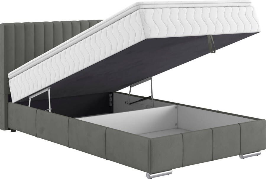 INOSIGN Boxspring Thor met bedbodem incl. matras topverkoper Topmatras en sierkussen in verschillende hardheden beschikbaar - Foto 2