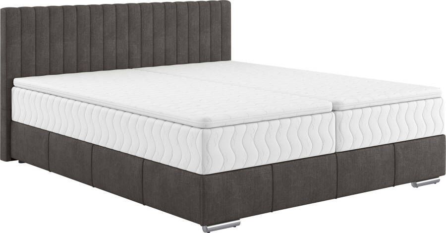 INOSIGN Boxspring Thor met bedbodem incl. matras topverkoper Topmatras en sierkussen in verschillende hardheden beschikbaar - Foto 3