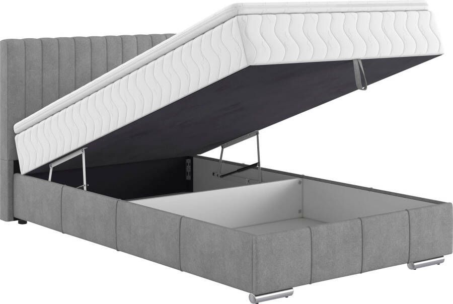 INOSIGN Boxspring Thor met bedbodem incl. matras topverkoper Topmatras en sierkussen in verschillende hardheden beschikbaar - Foto 2