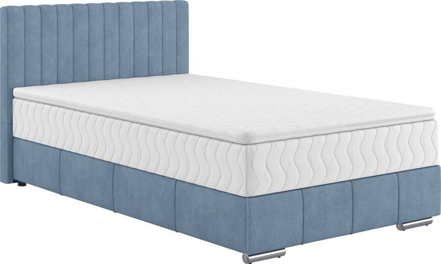 INOSIGN Boxspring Thor met bedbodem incl. matras topverkoper Topmatras en sierkussen in verschillende hardheden beschikbaar - Foto 3
