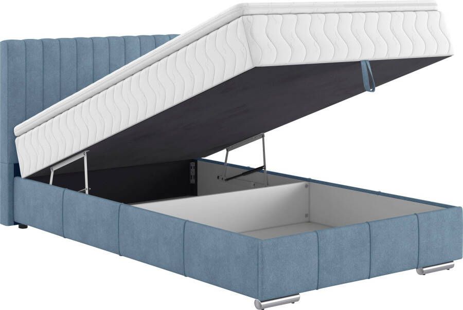 INOSIGN Boxspring Thor met bedbodem incl. matras topverkoper Topmatras en sierkussen in verschillende hardheden beschikbaar - Foto 2