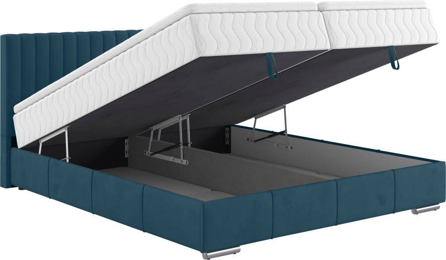 INOSIGN Boxspring Thor met bedbodem incl. matras topverkoper Topmatras en sierkussen in verschillende hardheden beschikbaar - Foto 2