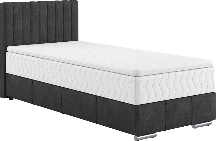 INOSIGN Boxspring Thor met bedbodem incl. matras topverkoper Topmatras en sierkussen in verschillende hardheden beschikbaar - Foto 3