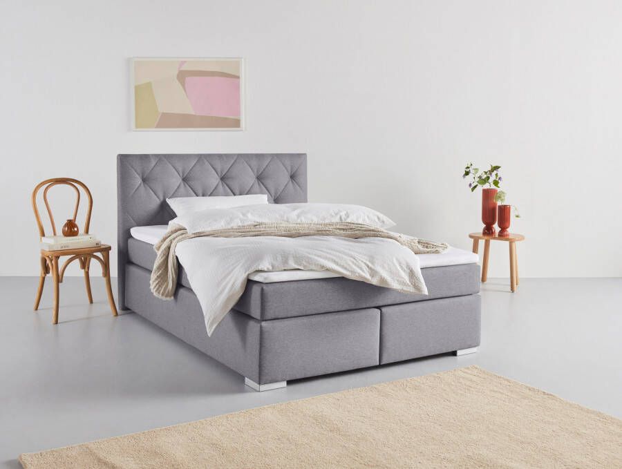 INOSIGN Boxspring Tynan optioneel met bedbox verkrijgbaar in h2 h3 & h4 - Foto 5
