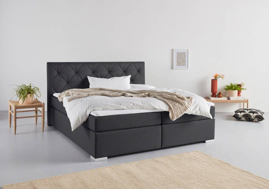 INOSIGN Boxspring Tynan optioneel met bedbox verkrijgbaar in h2 h3 & h4 - Foto 2