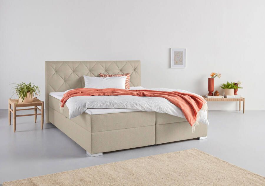 INOSIGN Boxspring Tynan optioneel met bedbox verkrijgbaar in h2 h3 & h4 - Foto 2