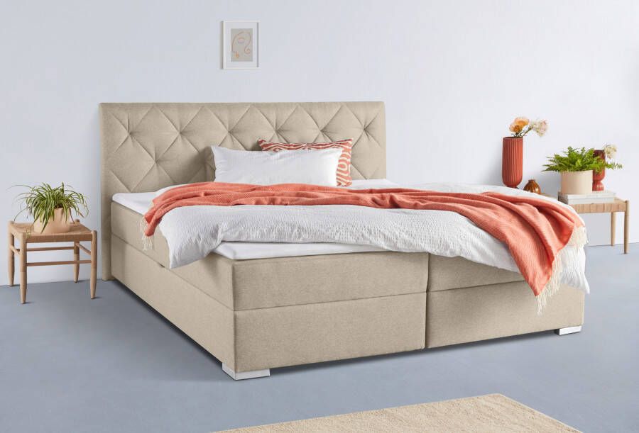 INOSIGN Boxspring Tynan optioneel met bedbox verkrijgbaar in h2 h3 & h4 - Foto 4