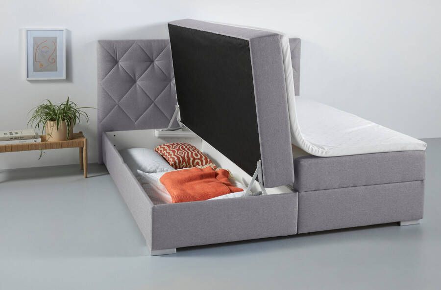 INOSIGN Boxspring Tynan optioneel met bedbox verkrijgbaar in h2 h3 & h4 - Foto 2