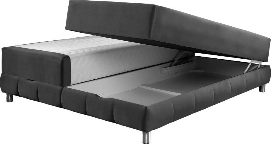 INOSIGN Boxspring Vaasa geschikt voor schuine plafonds inclusief bedlade en matrastopper - Foto 4