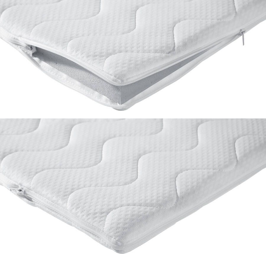 INOSIGN Boxspring Vaasa geschikt voor schuine plafonds inclusief bedlade en matrastopper