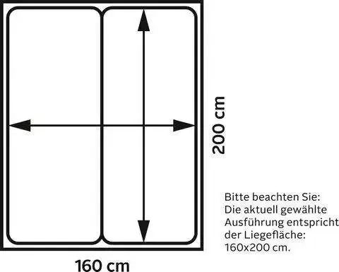 INOSIGN Boxspring Zahara incl. topmatras bijzondere highlight: opgestikte jeanszakken look - Foto 8