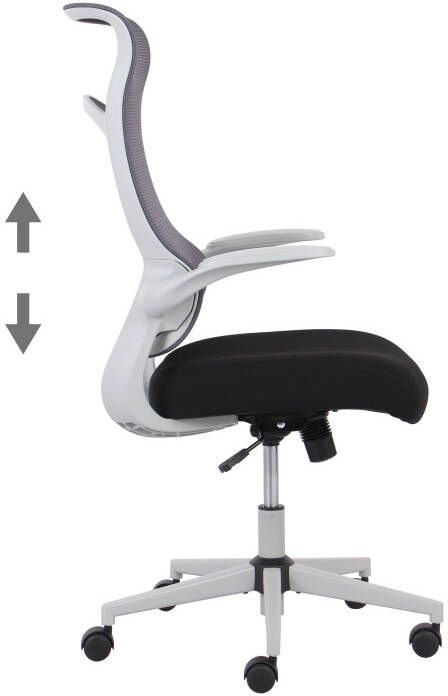INOSIGN Bureaustoel Toico design bureaustoel ergonomische rugleuning lendensteun & opklapbare armleuningen - Foto 9