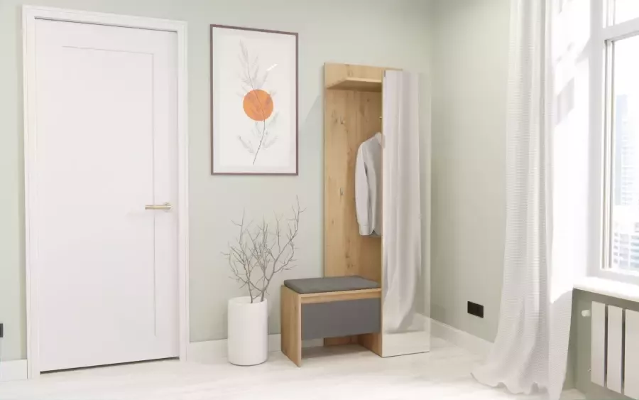 INOSIGN Compact kapstokmeubel Trosa Breedte 90-130 cm - Foto 4