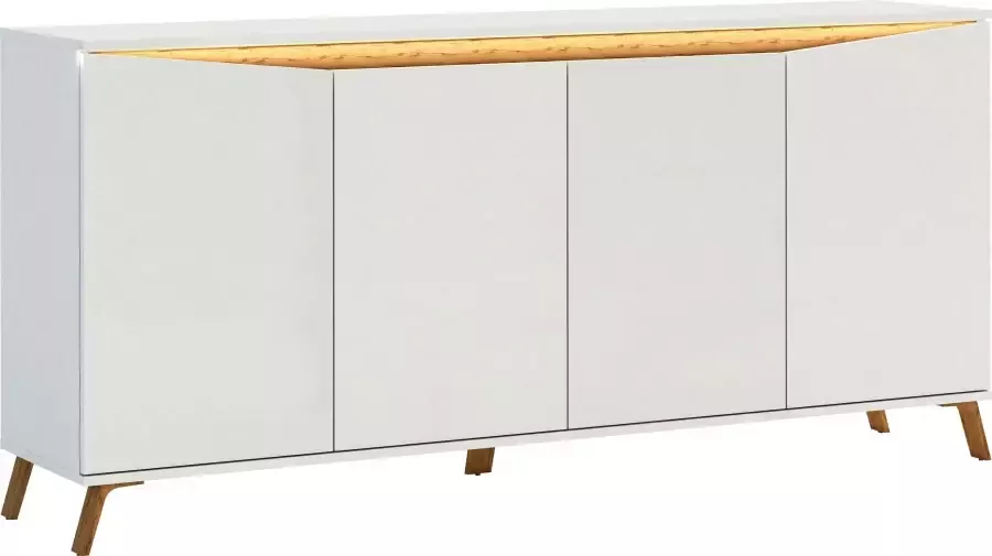 INOSIGN Dressoir ALADINO Breedte 184 cm compleet hoogglans zonder verlichting - Foto 3