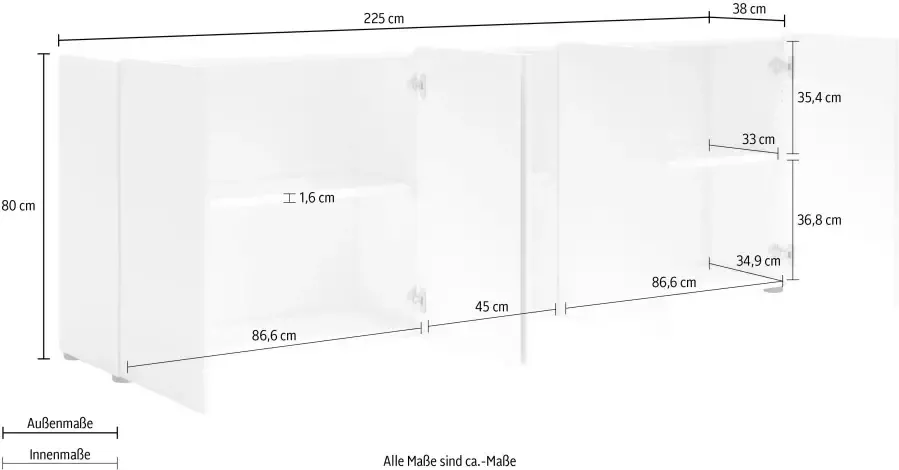 INOSIGN Dressoir Mister - Foto 4