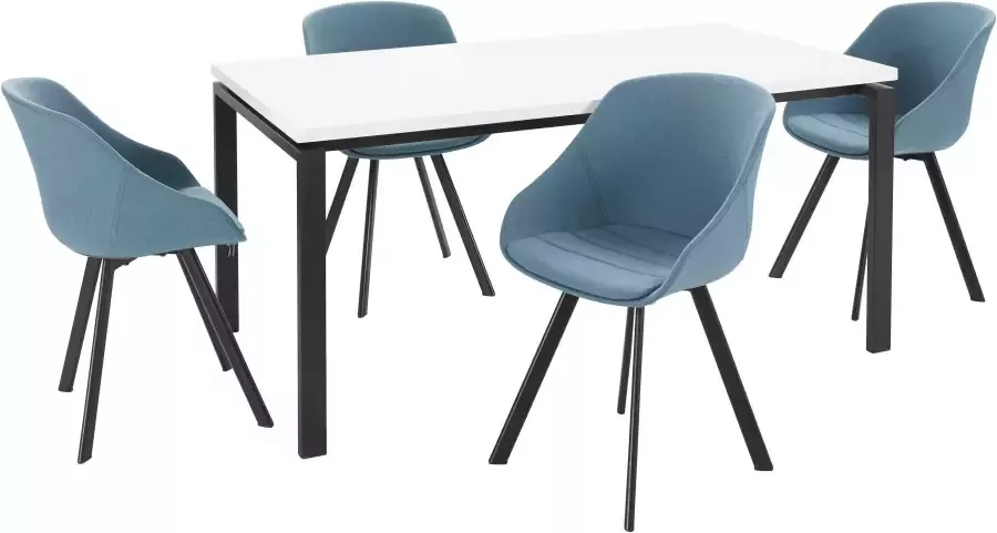 INOSIGN Eethoek met 4 stoelen (5-delig) - Foto 3