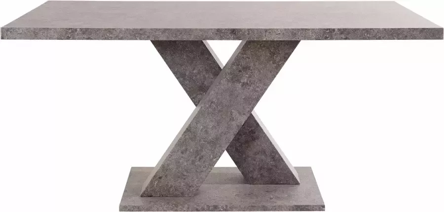 INOSIGN Eethoek met 4 stoelen en tafel in cement-look (set 5-delig) - Foto 6